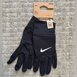 Nike Fleece Touch Screen Running & Walking Training Fleece Gloves  Black Men XL